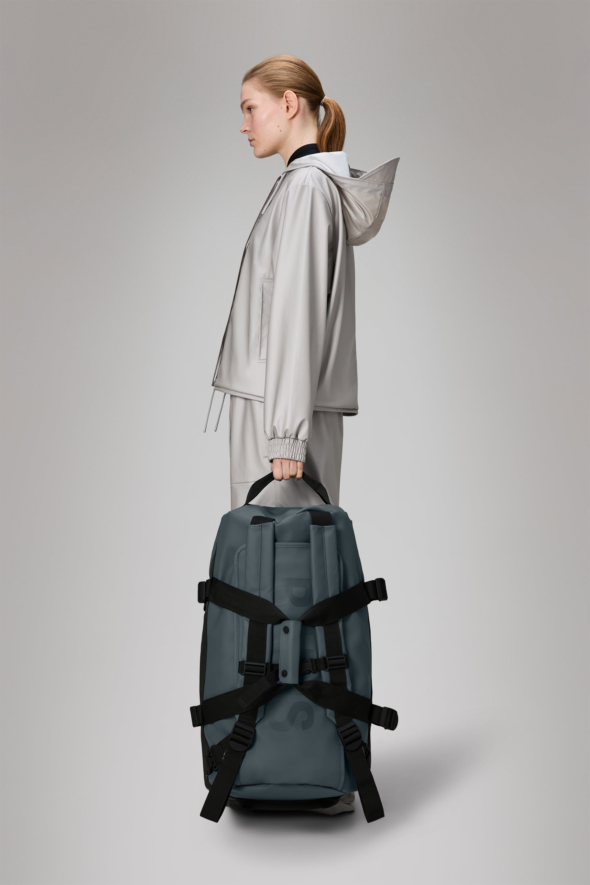 RAINS Texel Duffel Bag Lagoon Duffel